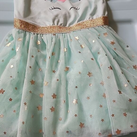 Unicorn Summer dress size 7 - Picture 3 of 6